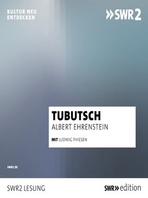 cover image of Tubutsch